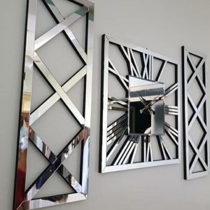 ساعت دیواری آینه ای آریانا